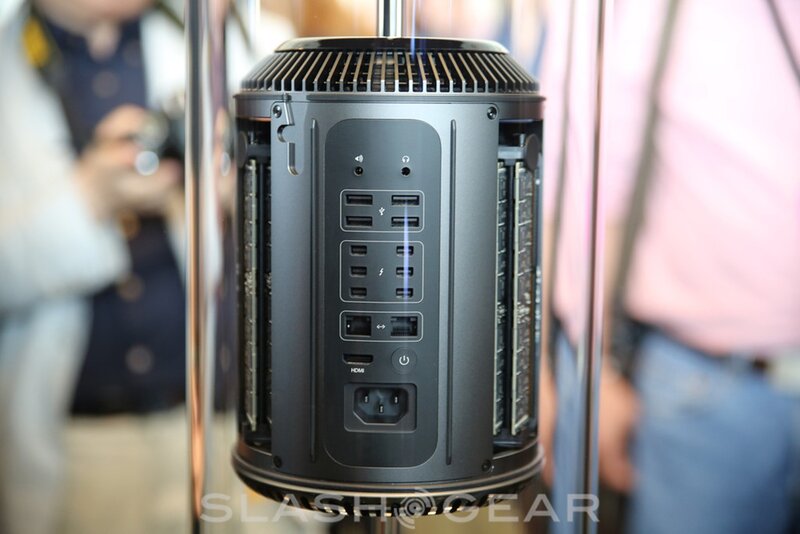 Apple Mac Pro rear ports