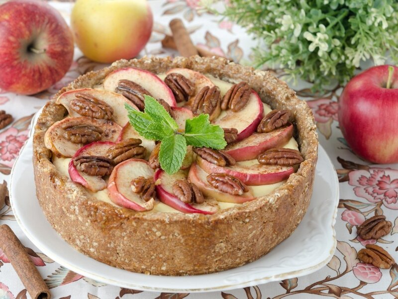 Apple Pecan Tart