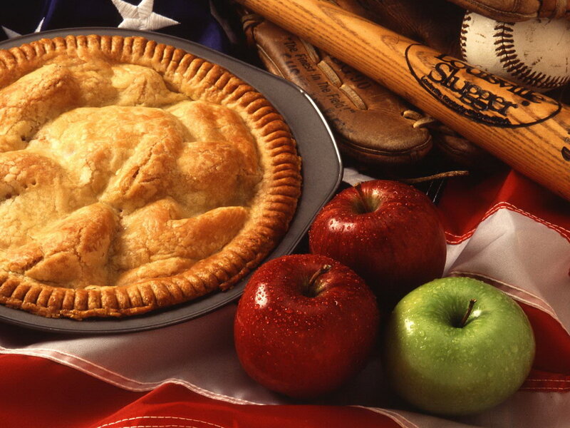 Apple Pie with Apples — Red