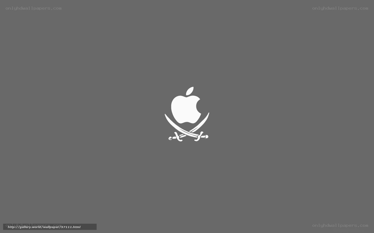 Apple pirate logo