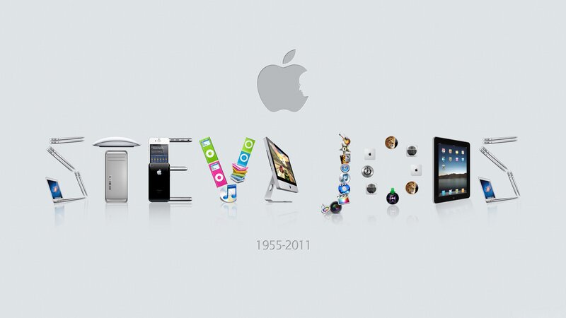 Apple Products Forming Text