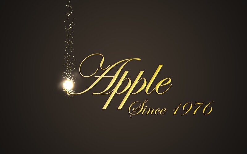 Apple Since 1976 logo