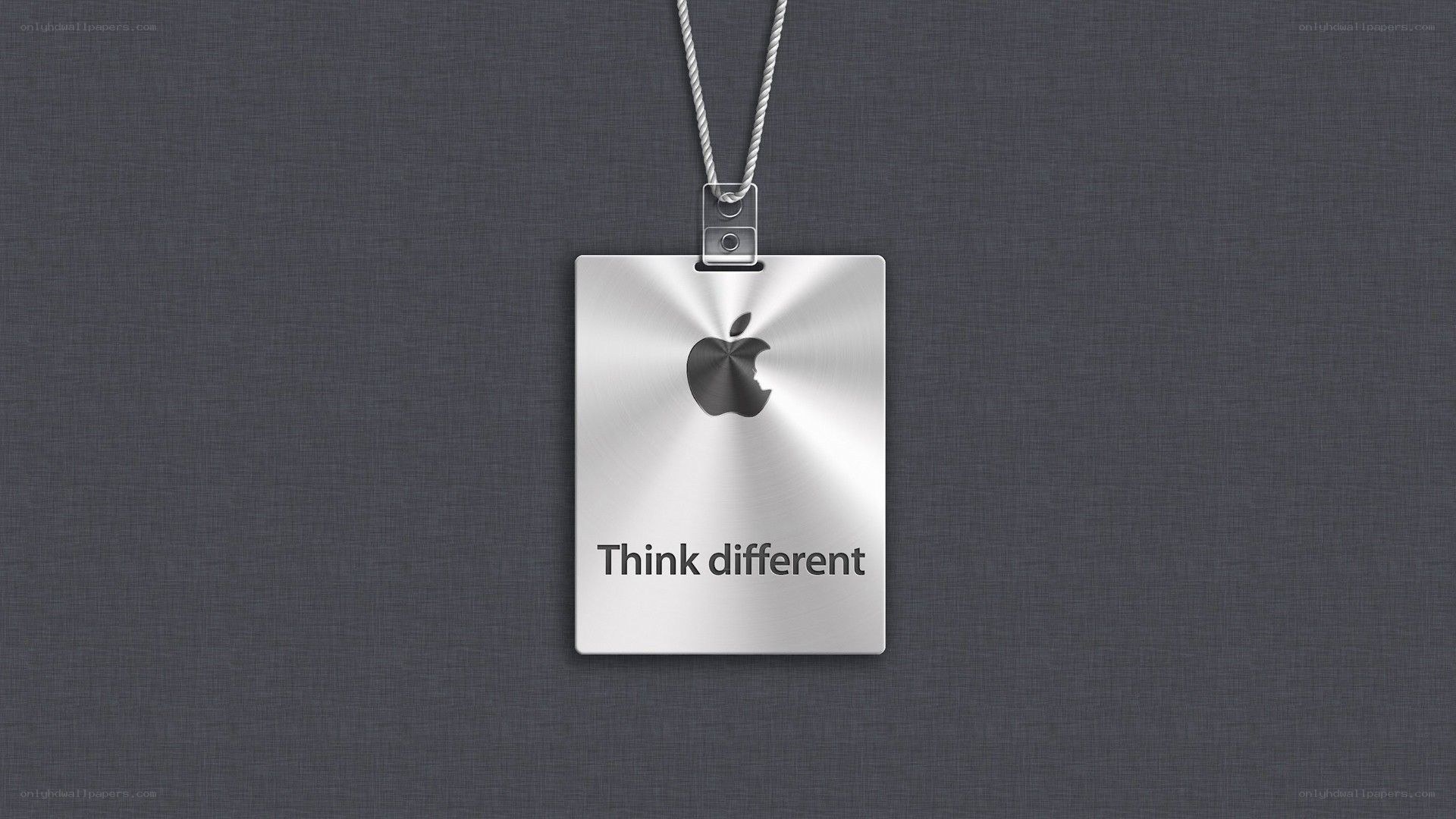 Apple Think Different badge