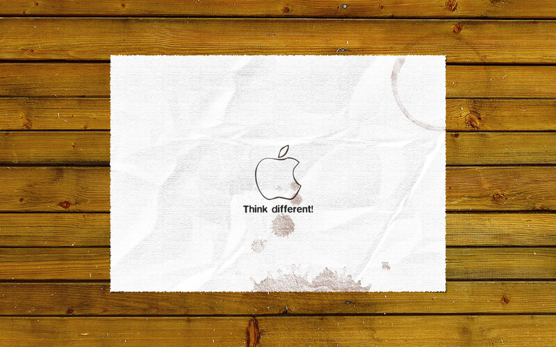 Apple Think Different poster