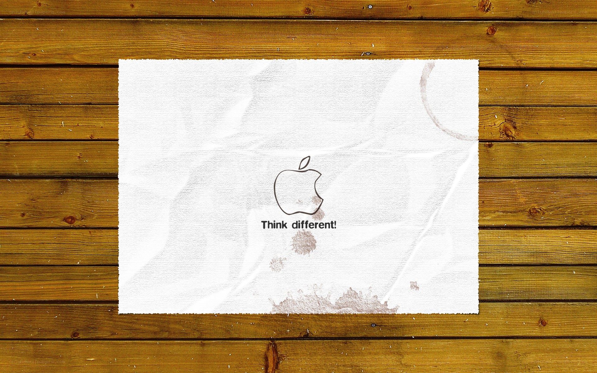 Apple Think Different poster