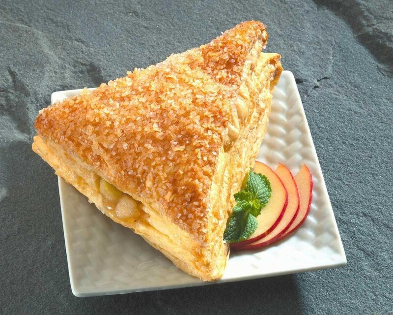 apple turnover with mint