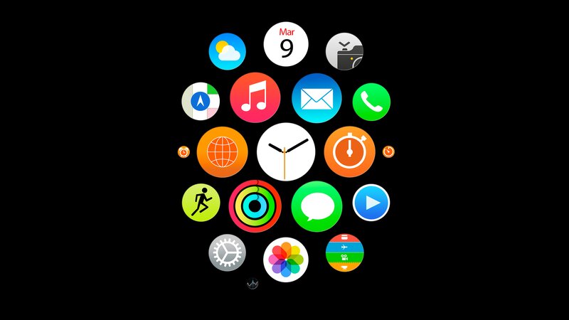 Apple Watch App Grid