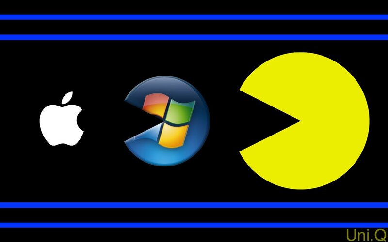 Apple Windows Pac-Man