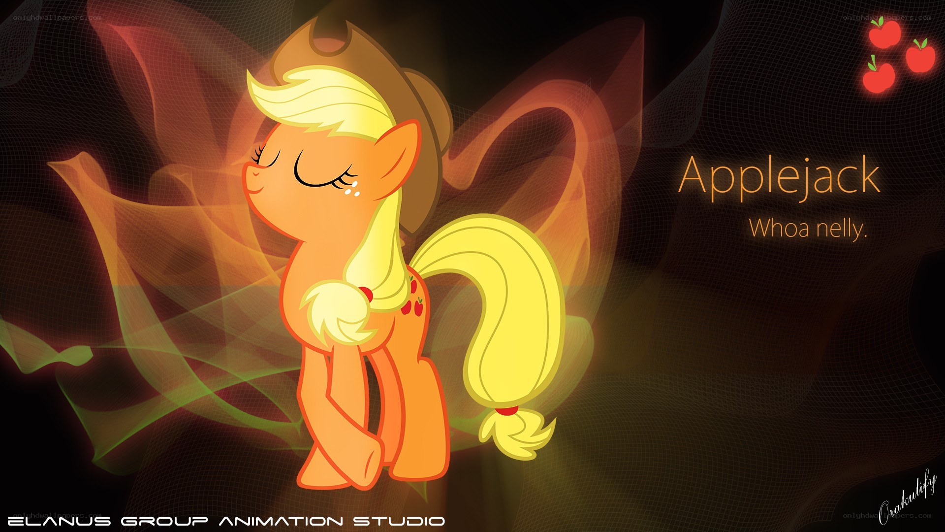 Applejack character art
