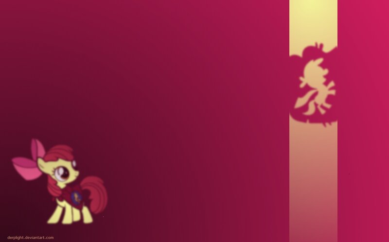 Applejack in a red background