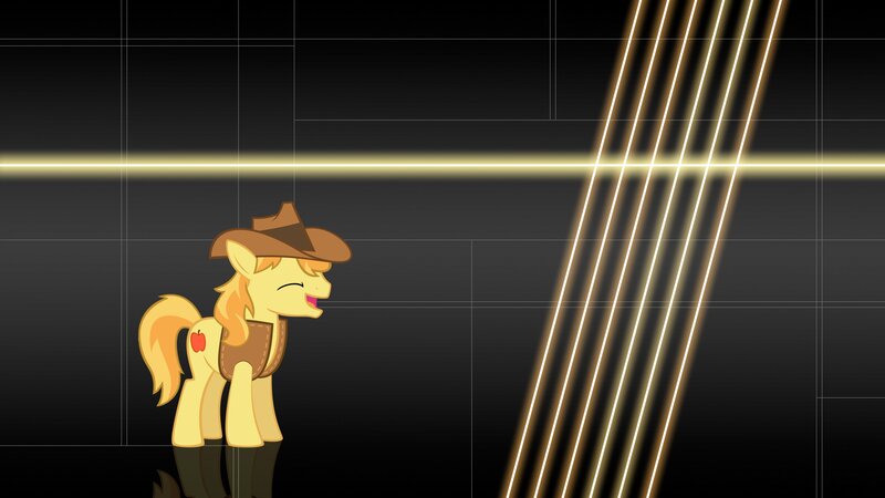 Applejack in cowboy hat