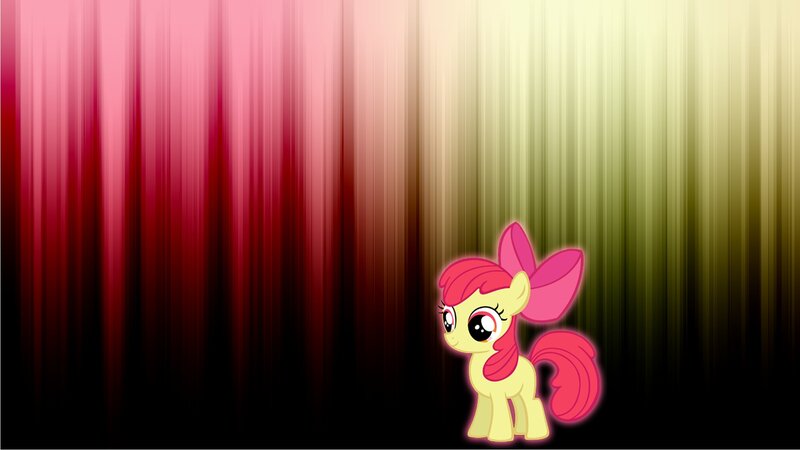Applejack on a colorful background