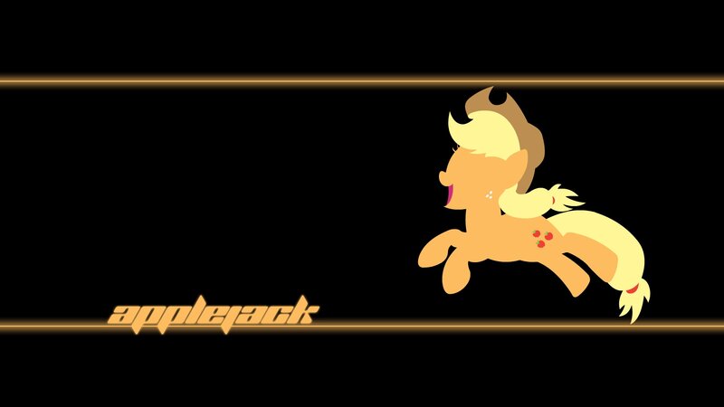 Applejack Pony — Black