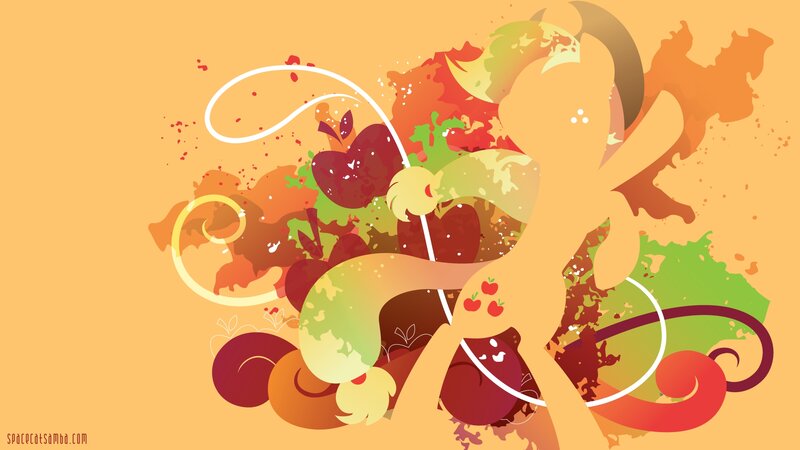 Applejack Pony — Orange