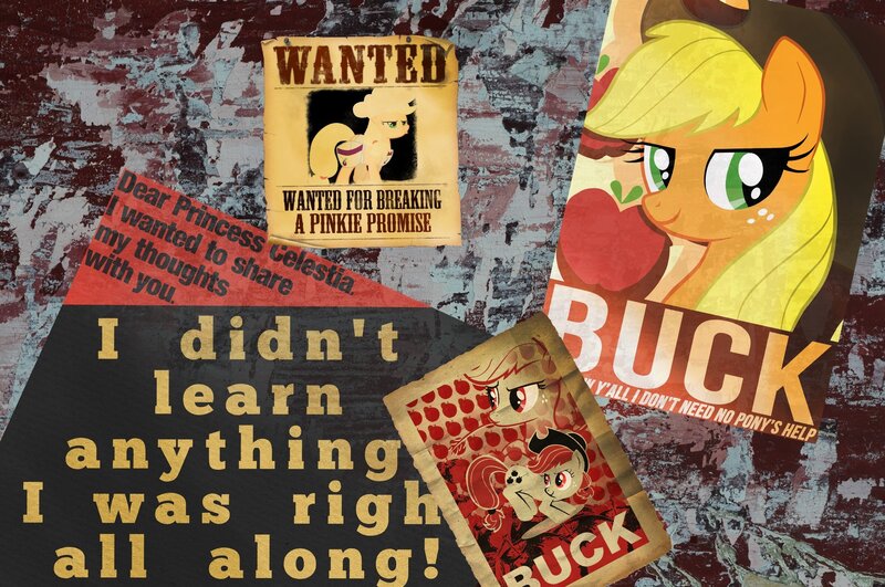 Applejack Pony Posters