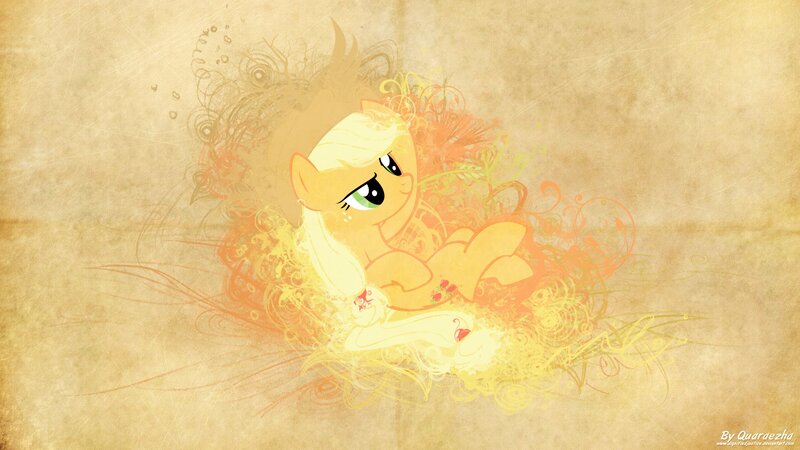 Applejack Pony — Yellow, Calm
