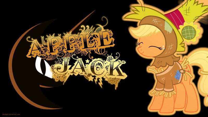 Applejack scarecrow design