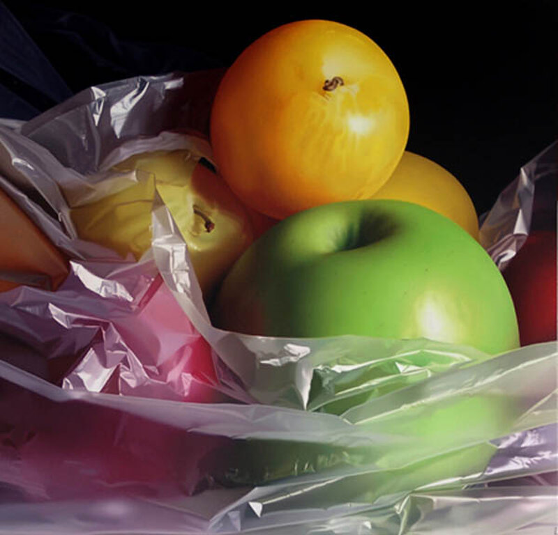 Apples and Tomatoes in Bag