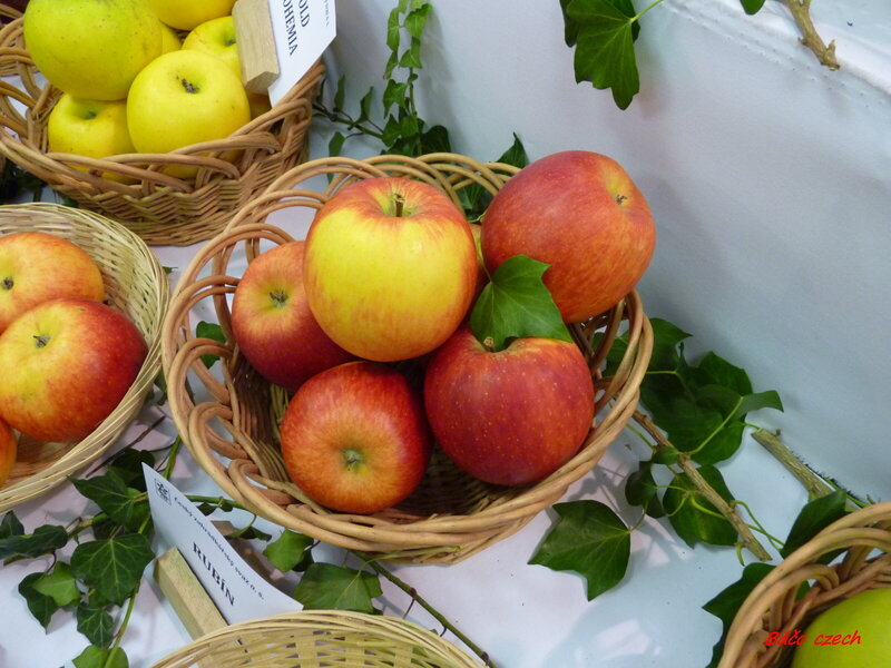 Apples in Wicker Baskets