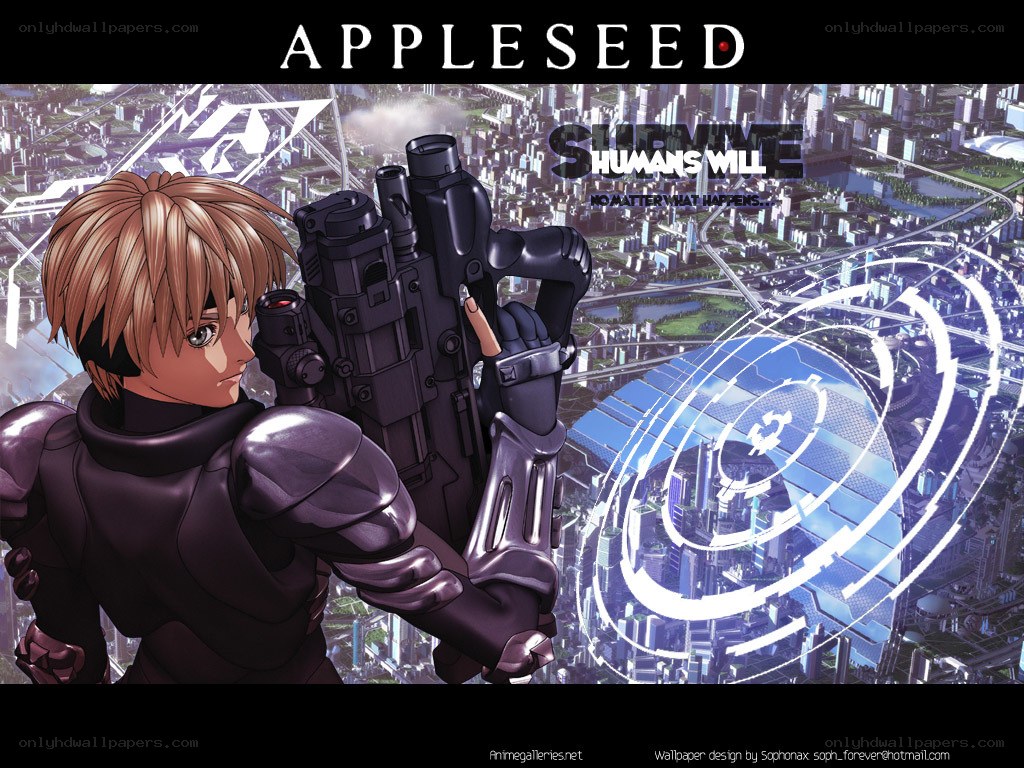Appleseed anime character wallpaper