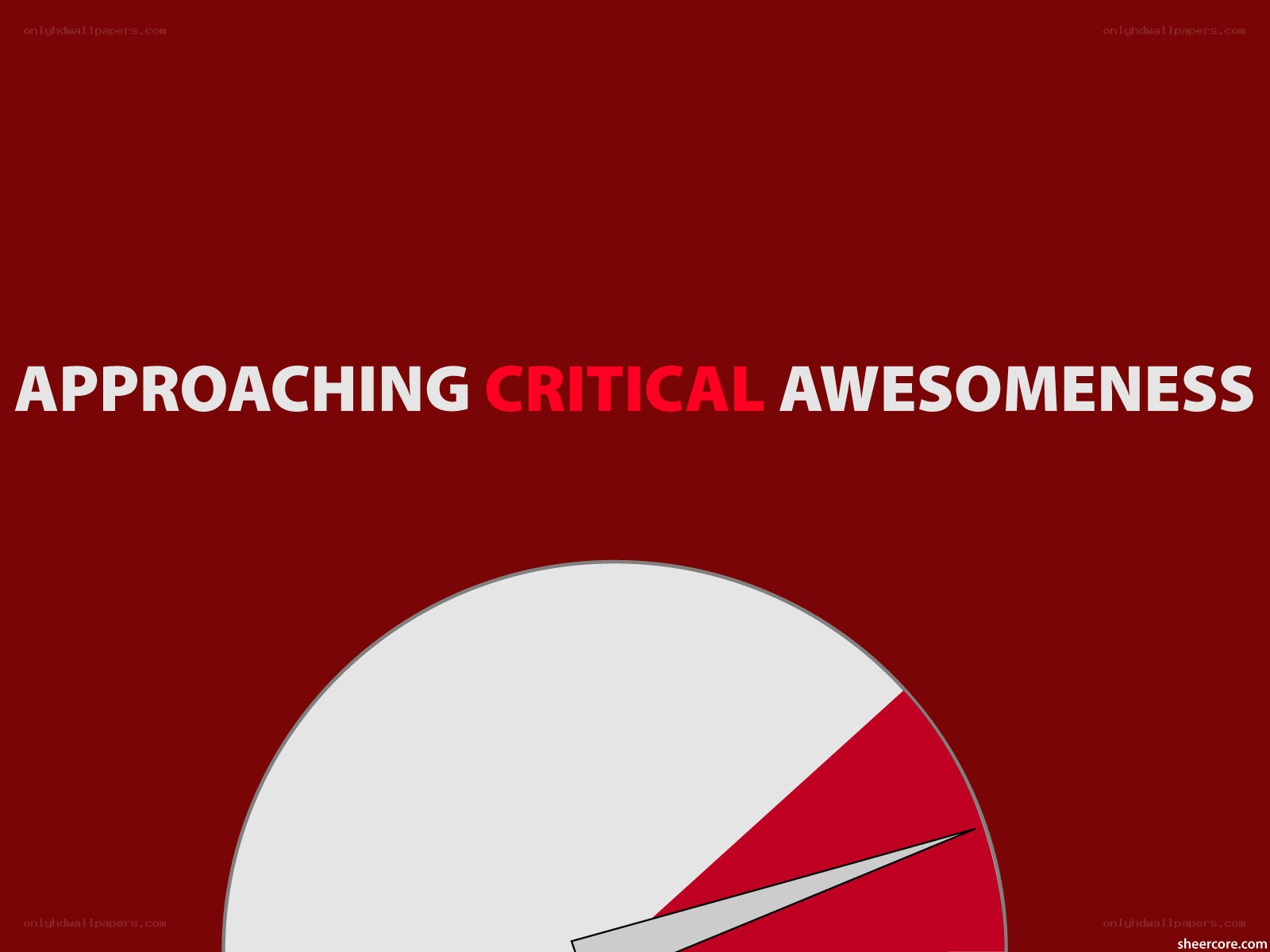 Approaching Critical Awesomeness