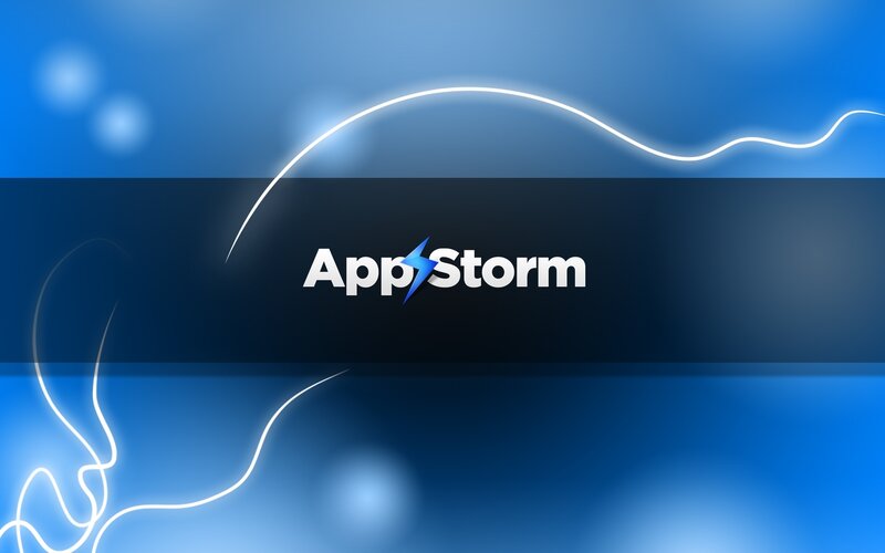 AppStorm Logo — Blue, Dynamic