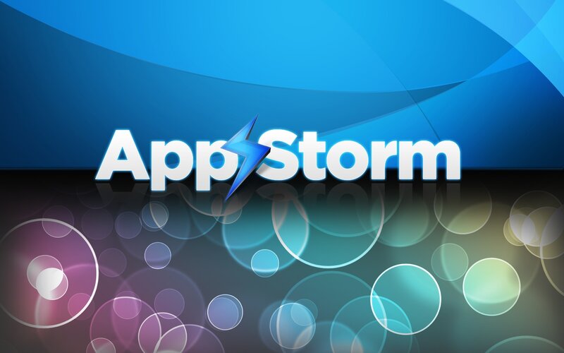 AppStorm Logo — Blue, Modern
