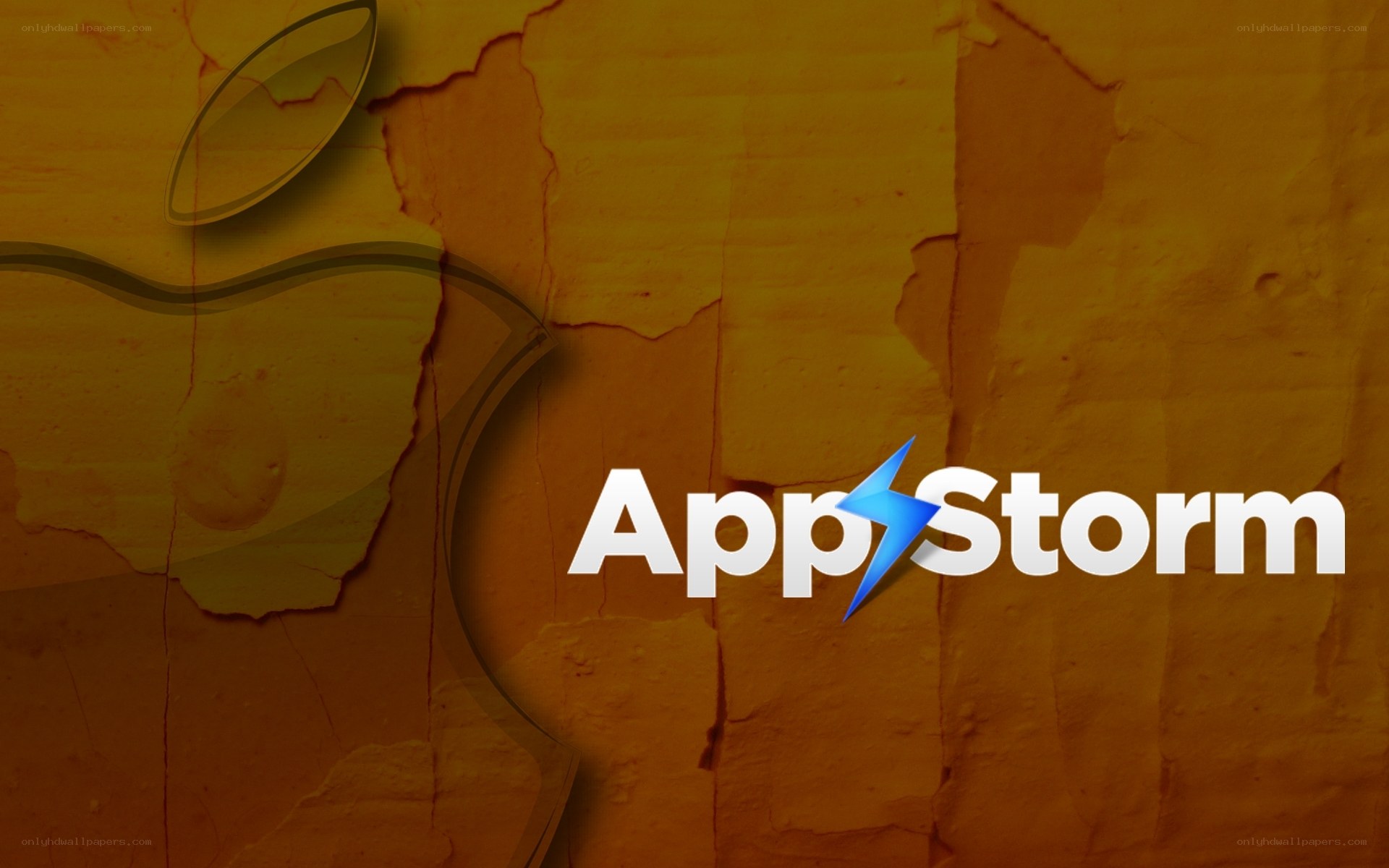 AppStorm logo on cracked wall