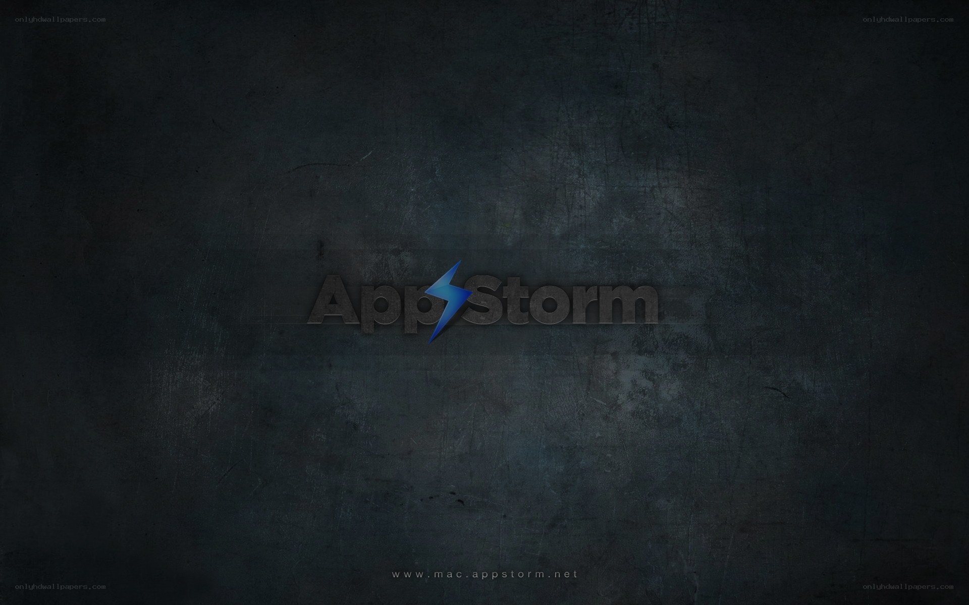 AppStorm logo on dark background