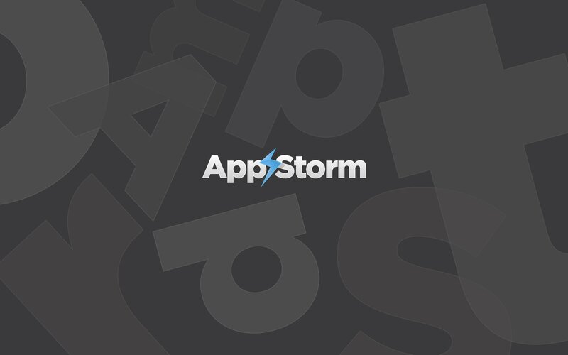 AppStorm logo on dark background