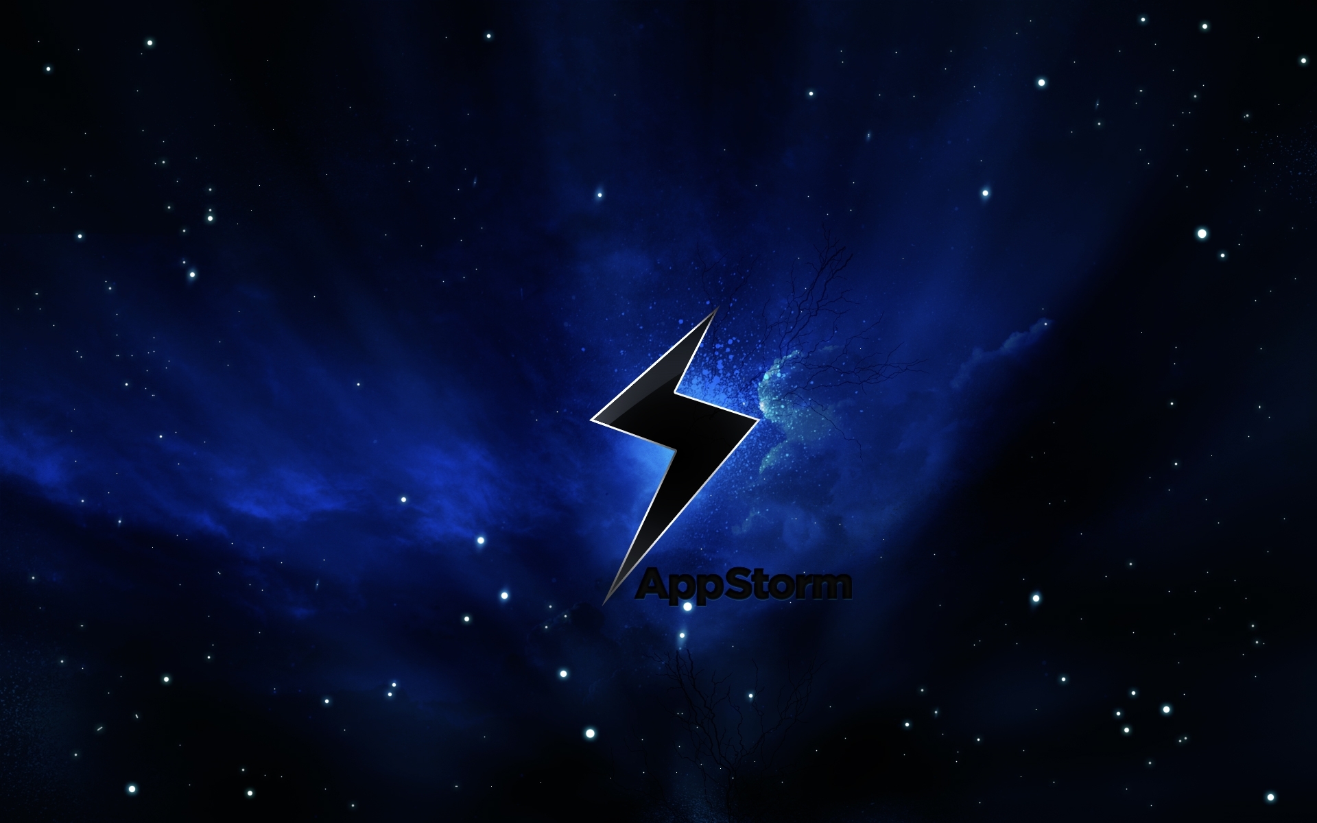 AppStorm logo on starry background