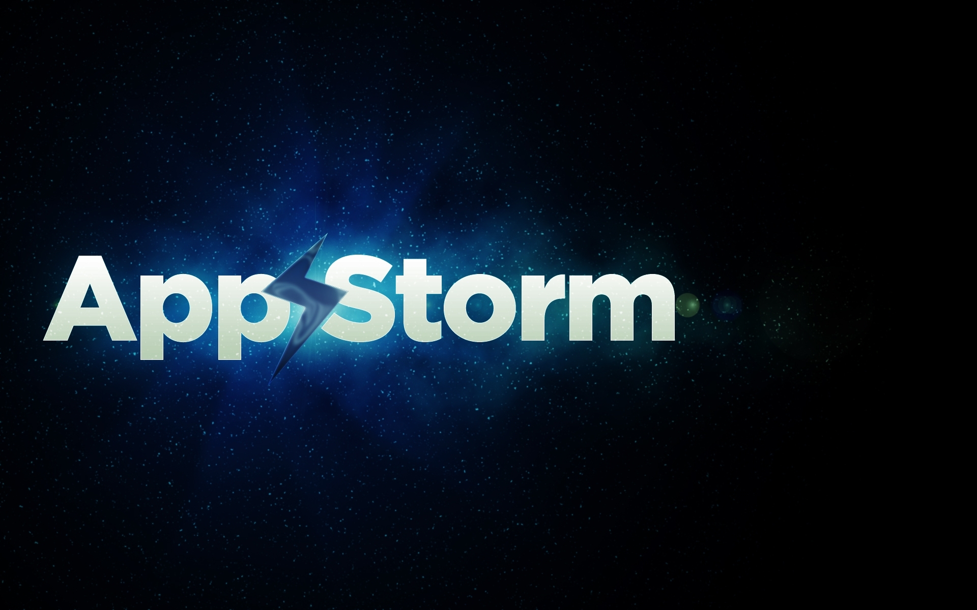 AppStorm logo on starry background