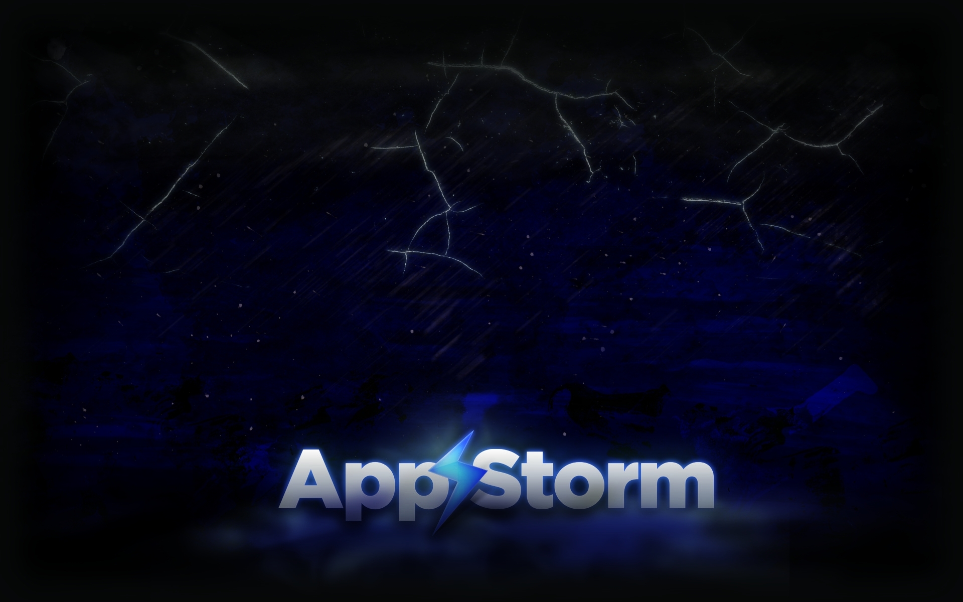 AppStorm logo on stormy background