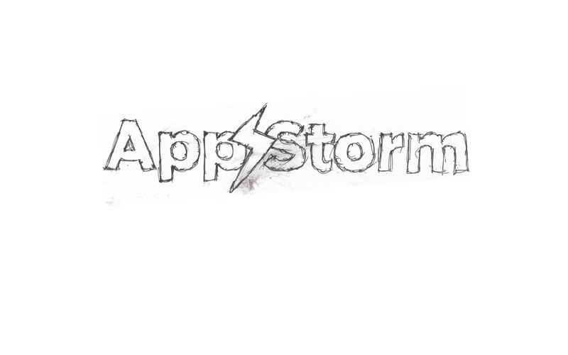 AppStorm logo sketch