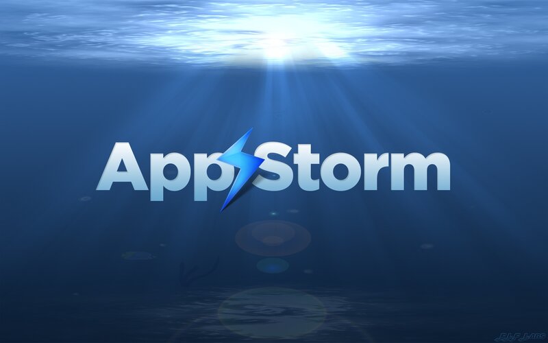 AppStorm logo underwater