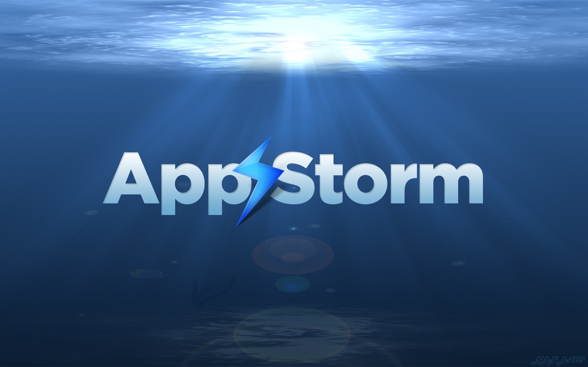 AppStorm logo underwater