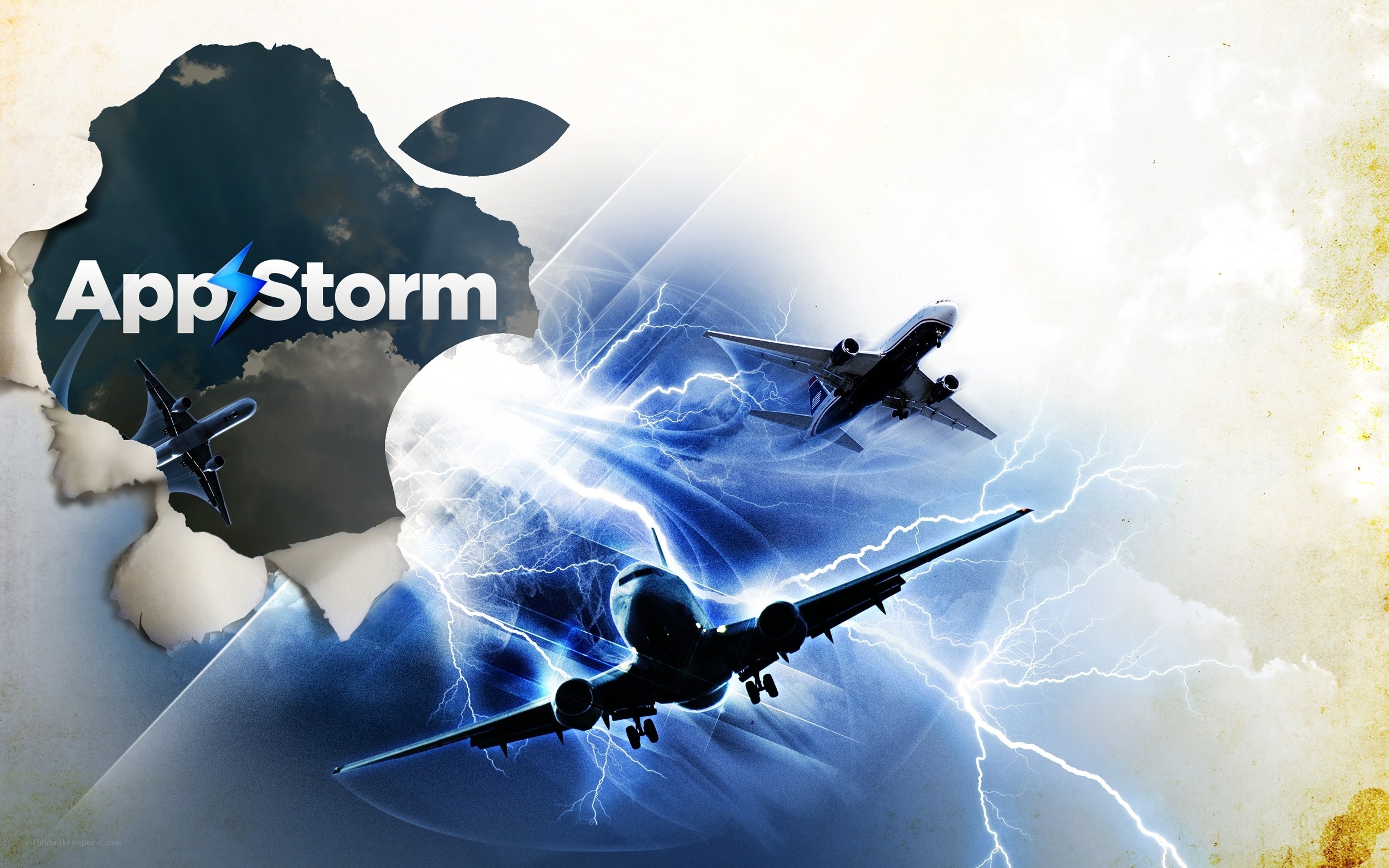 AppStorm logo with airplanes