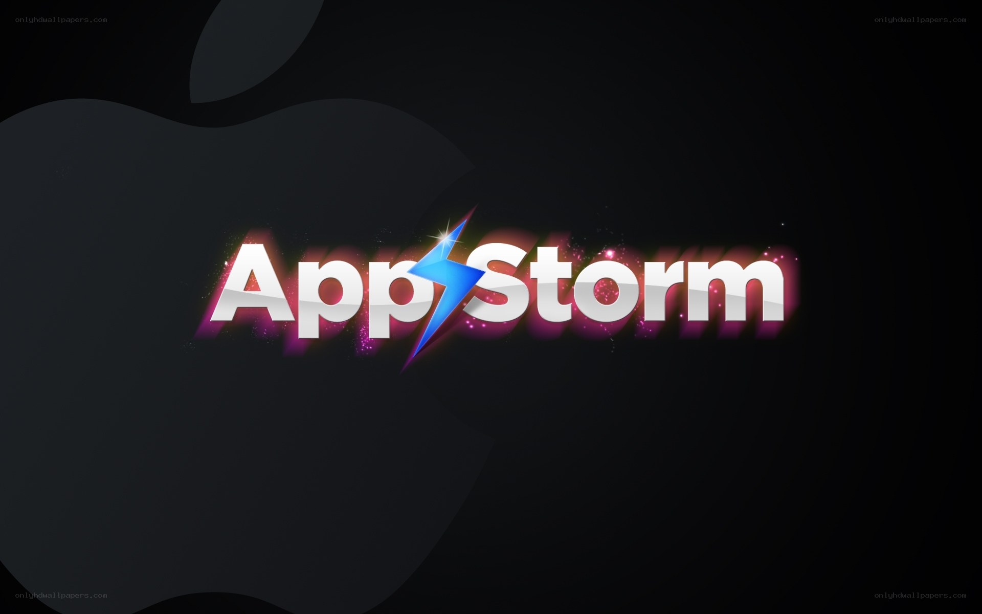 AppStorm logo with Apple background