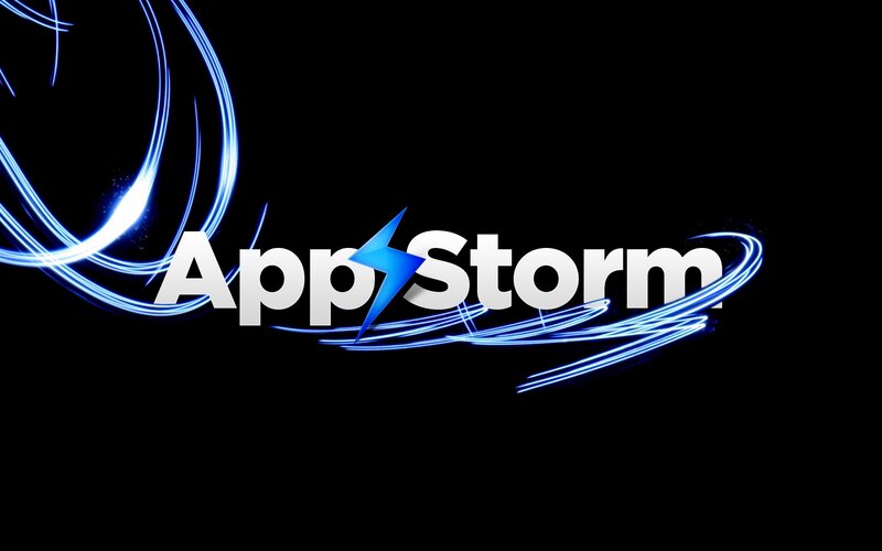 AppStorm logo with light effects