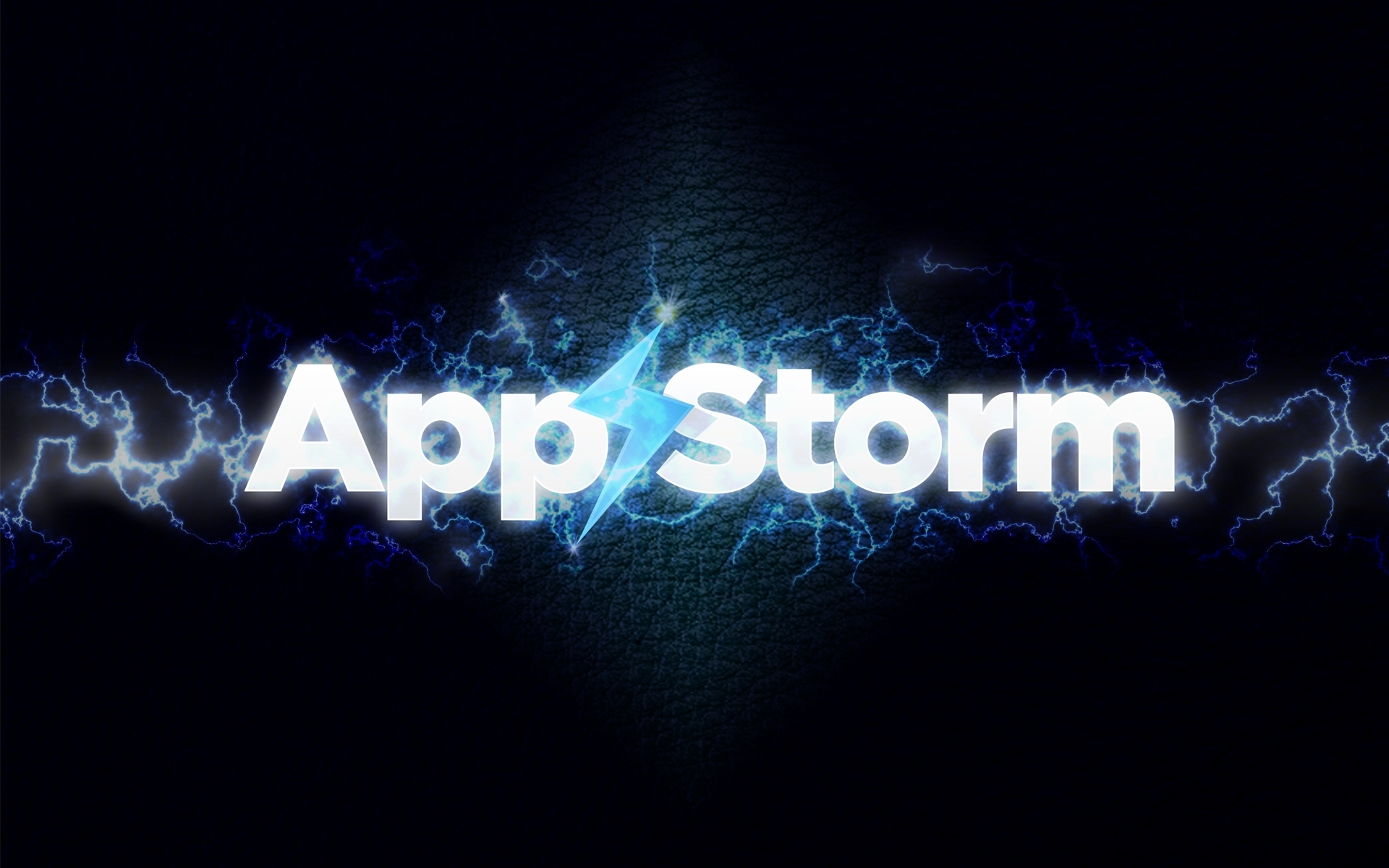 AppStorm logo with lightning effect