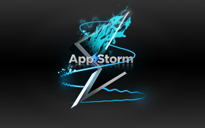 AppStorm logo with lightning effect