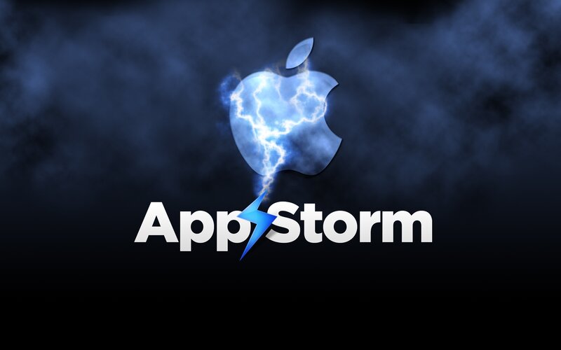 AppStorm logo with lightning
