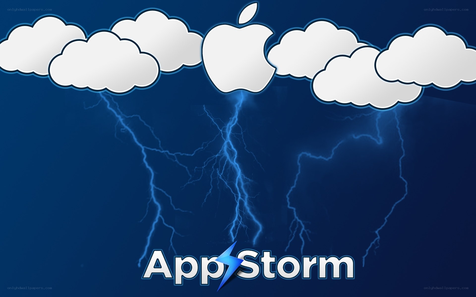 AppStorm logo with storm clouds