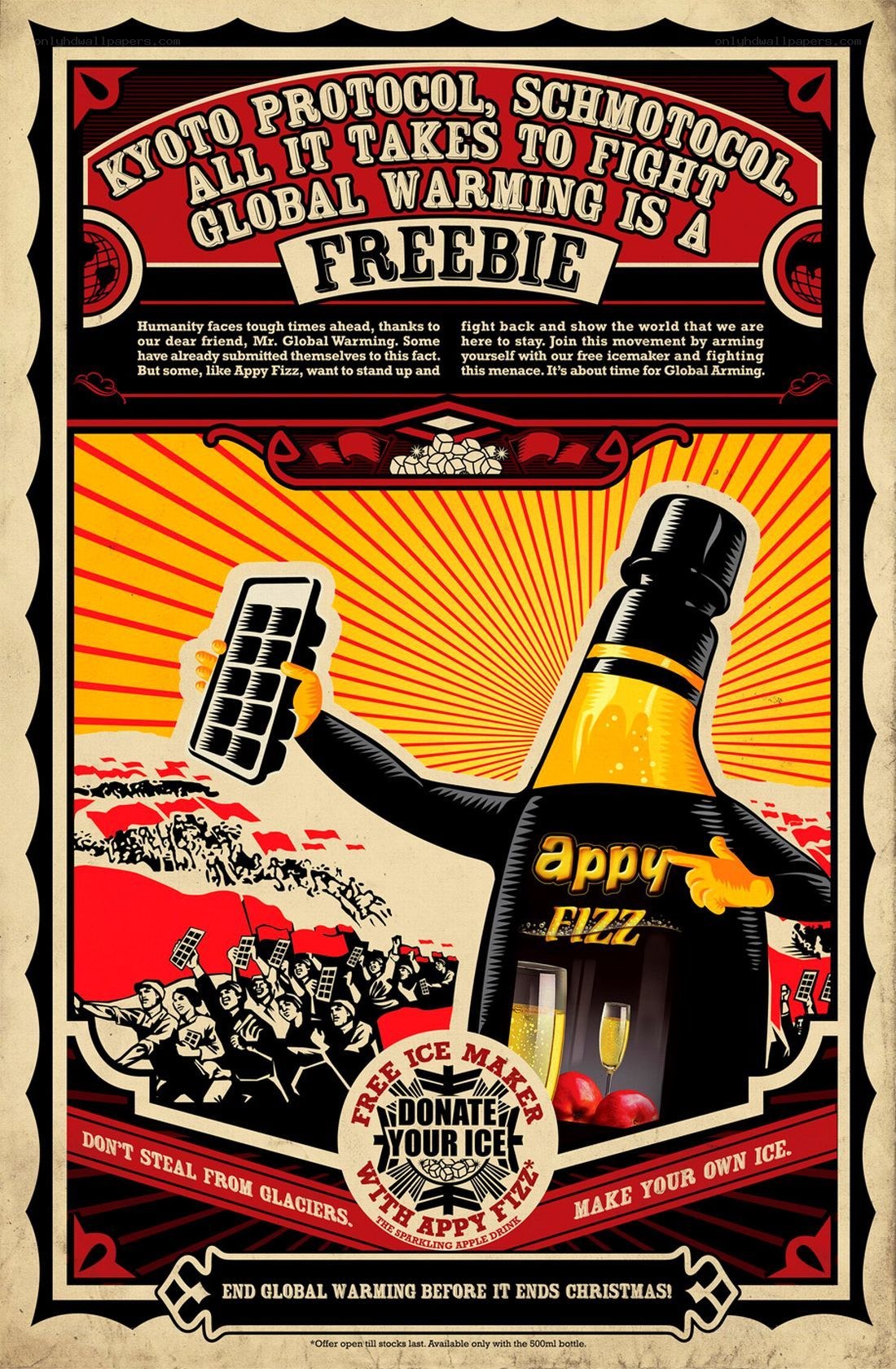 Appy Fizz anti-global warming ad
