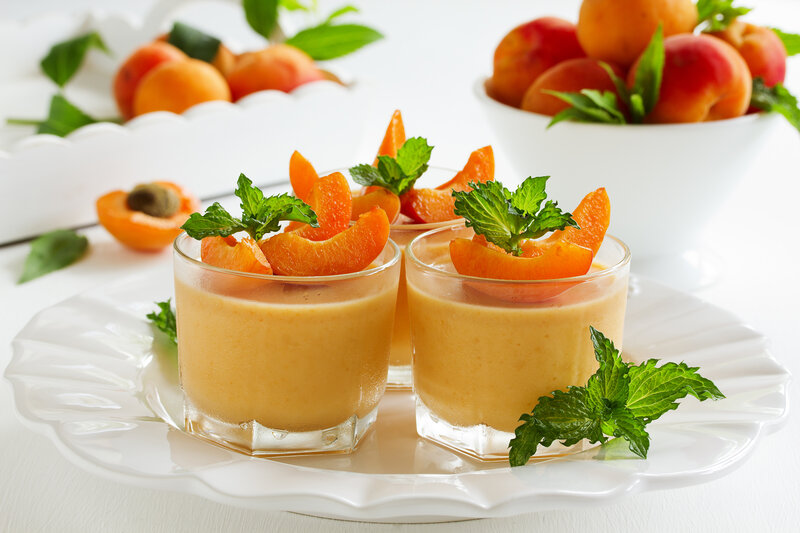 Apricot Dessert Cups