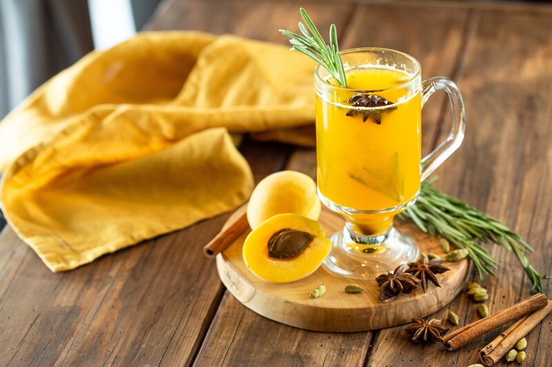 Apricot Drink with Spices
