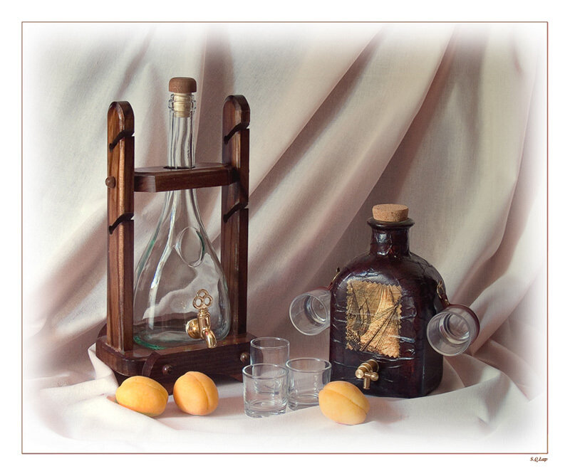 Apricot Liquor Set