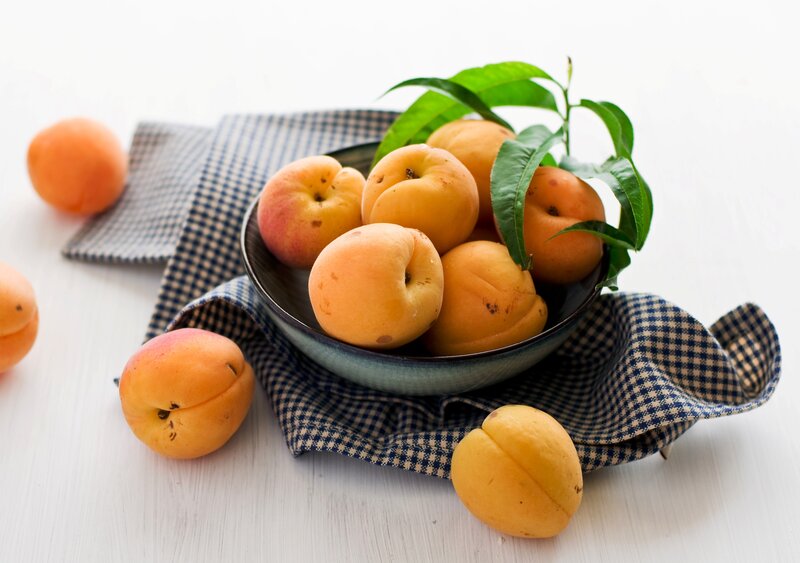 Apricots in a Bowl — Orange