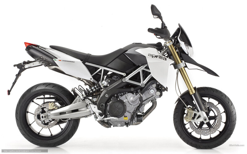 Aprilia Dorsoduro Motorcycle — Black