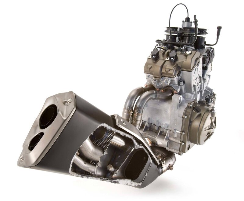 Aprilia engine cutaway